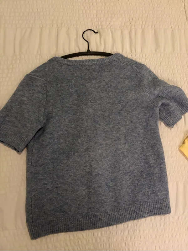 Truth Light Blue Knit Crewneck Sweater Size XS - Image 3