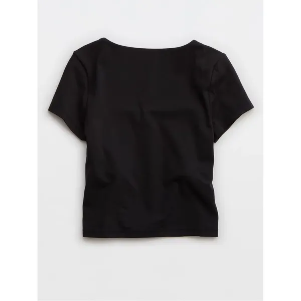 Offline by Aerie Black Real Me Square Neck Top Size XL - Image 12