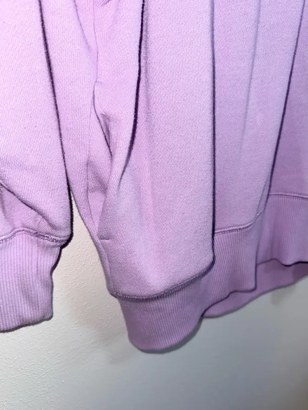 Aerie Light Purple Oversized Tunic Sweatshirt Lilac Pullover - Image 5
