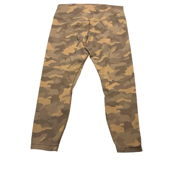 🤎 Lululemon Align High-Rise Tight 25” Heritage 365‎ Camo Beige Multi Size 16 🤎 - Image 7