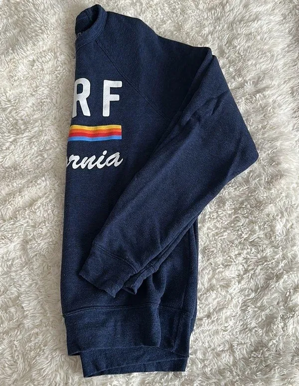 Curl Surf Crewneck Blue - Image 3