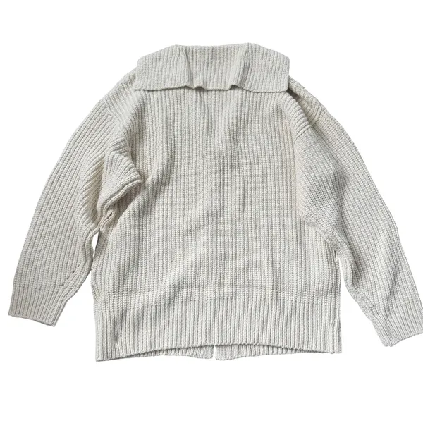 NEW Free People Swim to Deep Cardigan Birch Cream Beige - Image 4