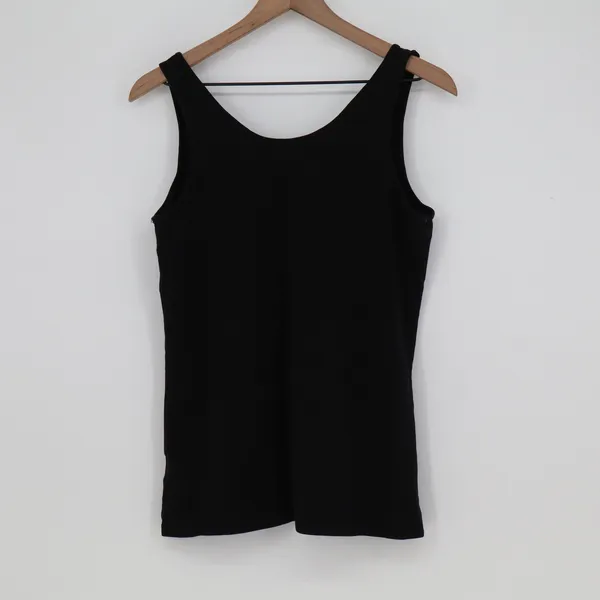 Old Navy Tank Top Womens L First-Layer Black Scoop Neck Sleeveless Excellent - Image 3