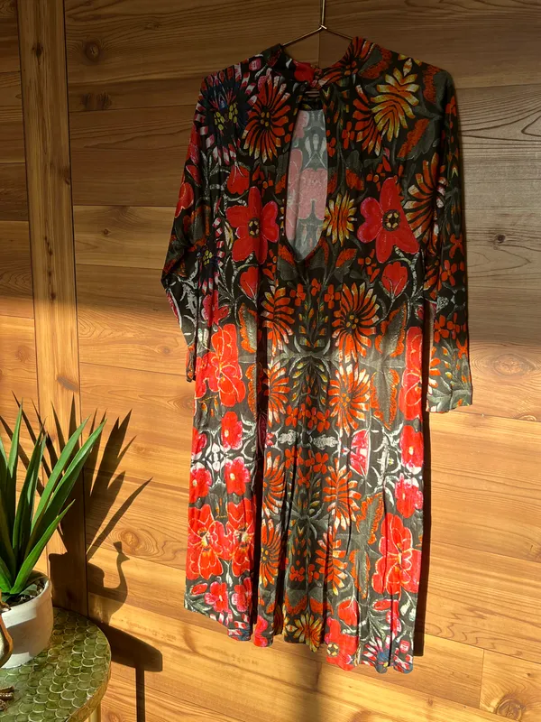 Boho midi Dress Multiple Size M - Image 2
