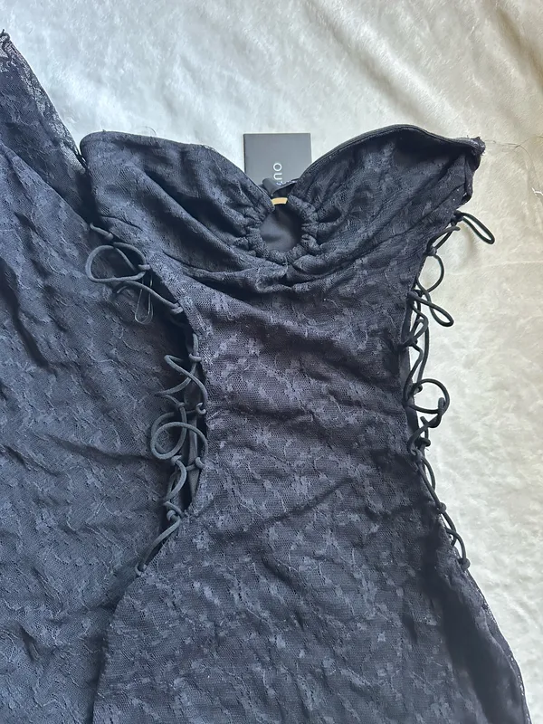 Outcast Clothing Whitley Maxi Dress Black - Image 5