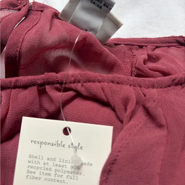 Elegant Women's Blouse in Rose by [Brand] Pink Size XL - Image 5