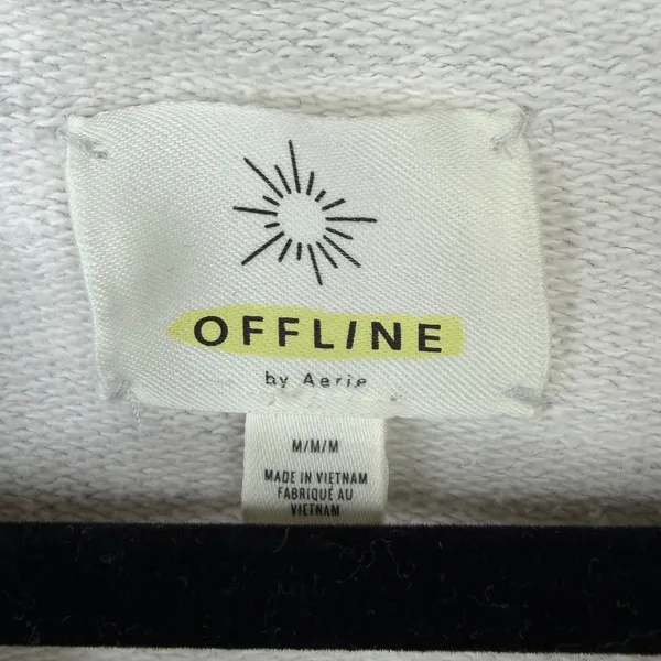 OFFLINE By Aerie Throw-Back Sometimes Sweaty Fleece Oversized Crew Sweatshirt - Image 6