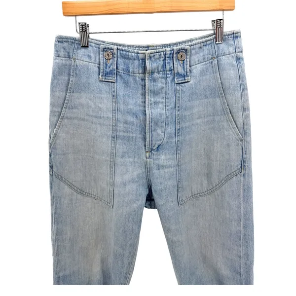 Citizens of Humanity COH Womens Pony Boy Baggy Fit Crop Utility Jeans Size‎ 26 - Image 4