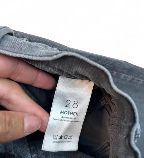 Mother black jeans size 28 #mother #denim - Image 4
