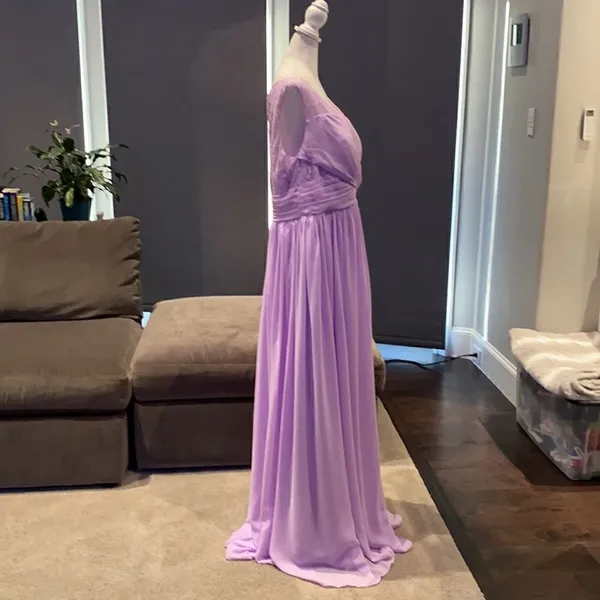 Women’s A-Line V-Neck Chiffon Prom Formal or Bridesmaid Dress Size 18W NWT - Image 5