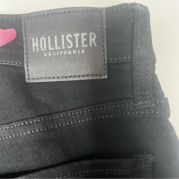 Hollister Black Denim Jeans - Image 4