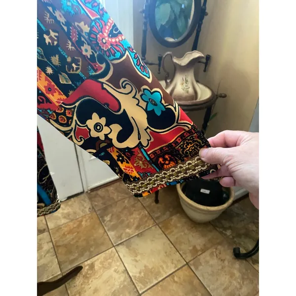 Vintage Joan Rivers jacket XL Brown Multi-color - Image 5