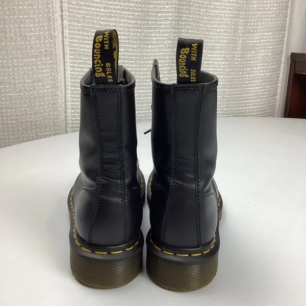 Dr. Martens 1460 Black Leather Combat Boots Women’s Size 7 - Image 10