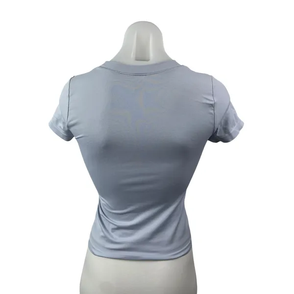 Aritzia Sunday Best Sinch Seamless Women's Short Sleeve Crop Tee T-shirt Top S - Image 4