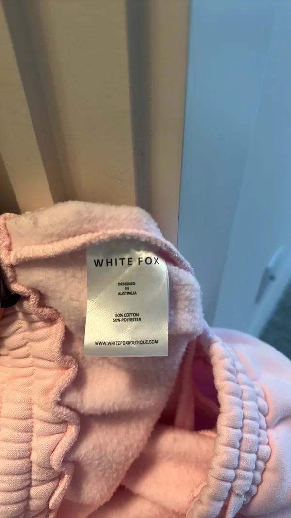 White fox pink sweatpants  - Image 5