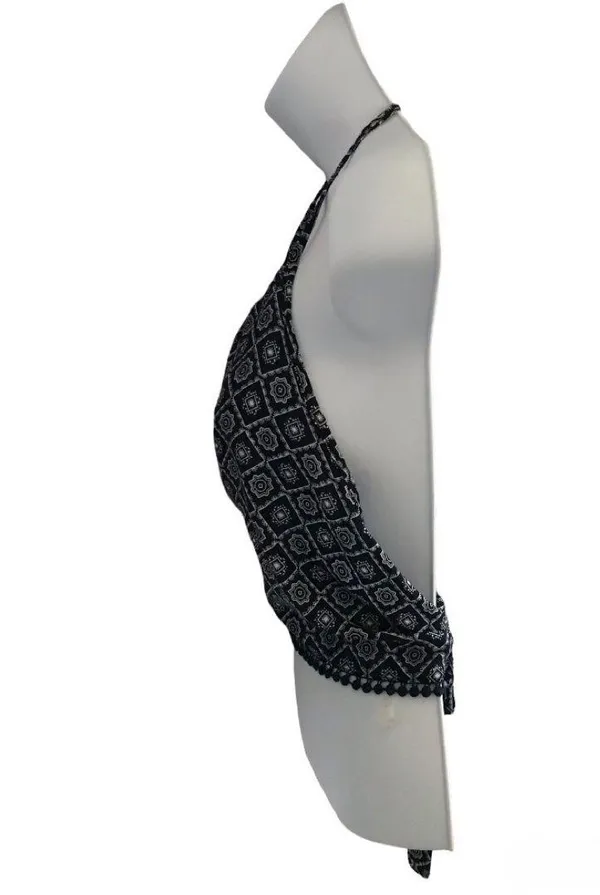 Charlotte Russe Bora Bora Day Terno Tie Backless Halter Top Size S NWT - Image 7