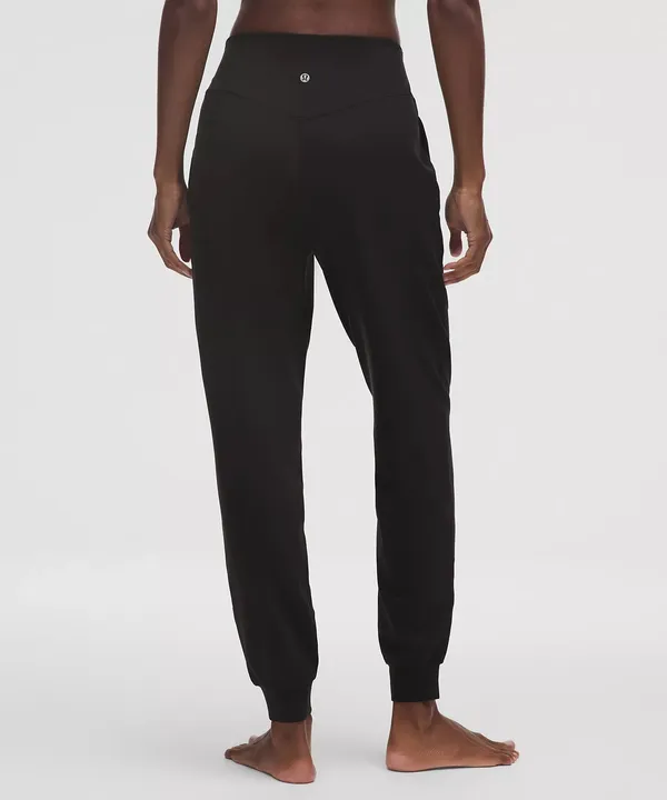 lululemon Align Women’s Black High-Rise Pull On Tapered Jogger Pants Size 2 - Image 2