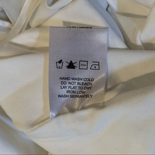 By The Way Revolve Naomi Mesh Cut Out Midi Dress in White NWT Sz Small - Image 6