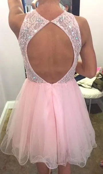 Homecoming Dress Pink Size 4 - Image 2