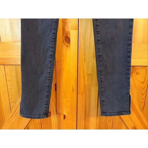 AG Adriano Goldschmied The Legging Ankle Super Skinny Black Jeans Size 28R (6495 - Image 3