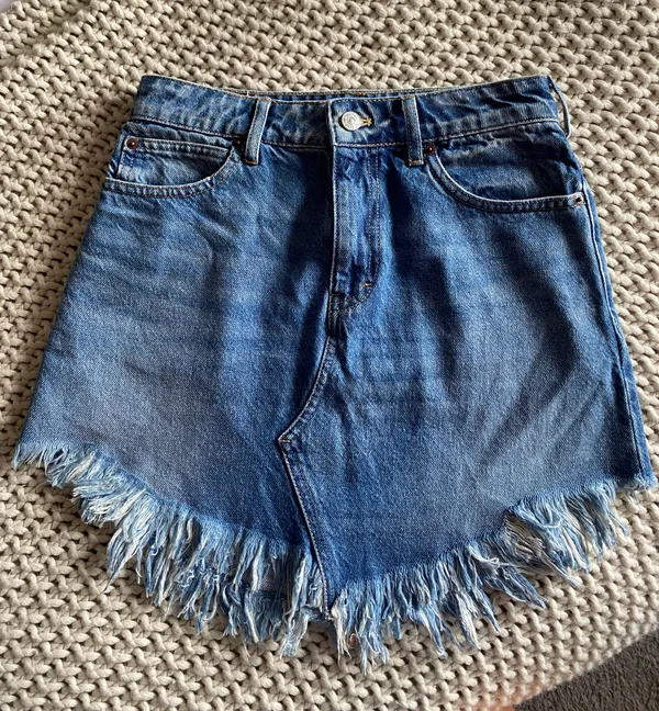 Free People Denim Skirt - Image 3