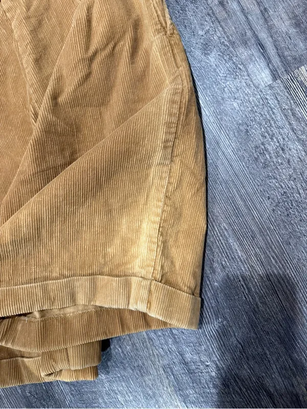 Charter Club by Jane Justin Vintage Corduroy High Waisted Wide Leg Long Shorts - Image 7