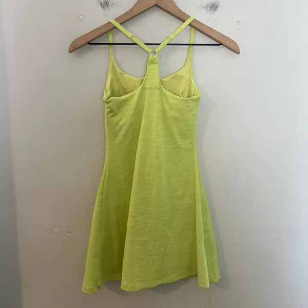 OUTDOOR VOICES- The Exercise Dress Heathered Yellow Size XS - Image 4