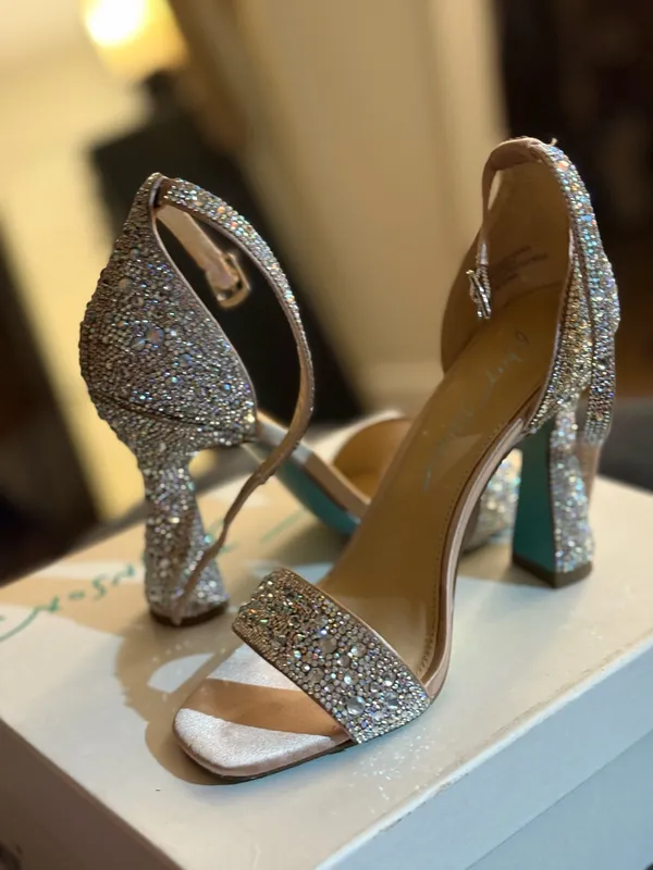 Betsey Johnson Dani Rhinestone Heels - Image 2