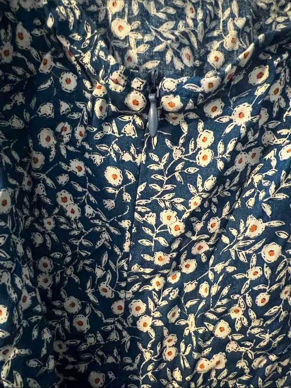 Princess Polly Navy Blue Floral Midi Slip Dress - Image 4