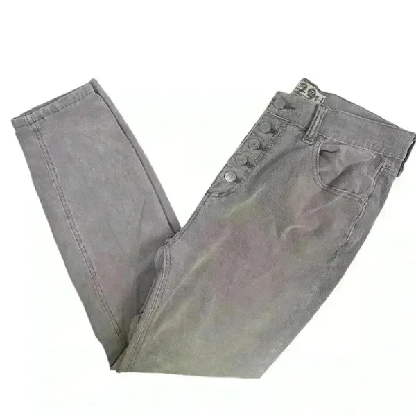 Free People We The Free Women's Corduroy Pants Lilac Purple‎ Size 29 Casual - Image 2