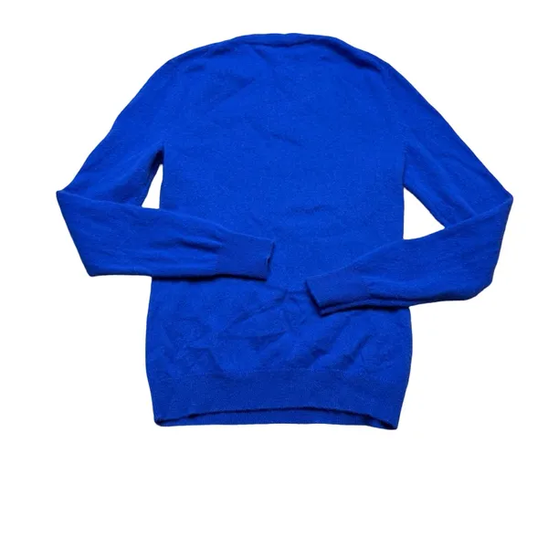 ✨ Antonio Melani 100% Cashmere Blue‎ Crewneck Sweater S ✨ - Image 5