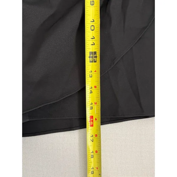 INA Black Big Bow Mini Skirt NWT size large - Image 6
