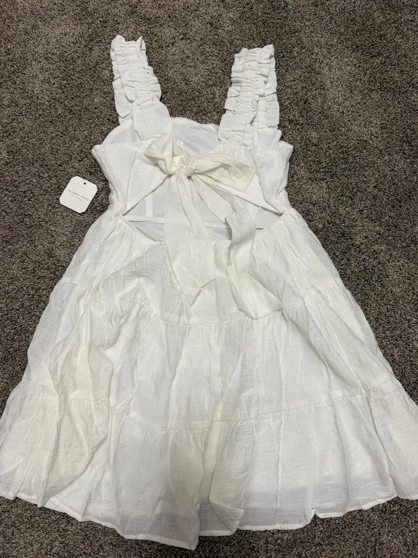 Altar'd State Dress White Medium - Image 2