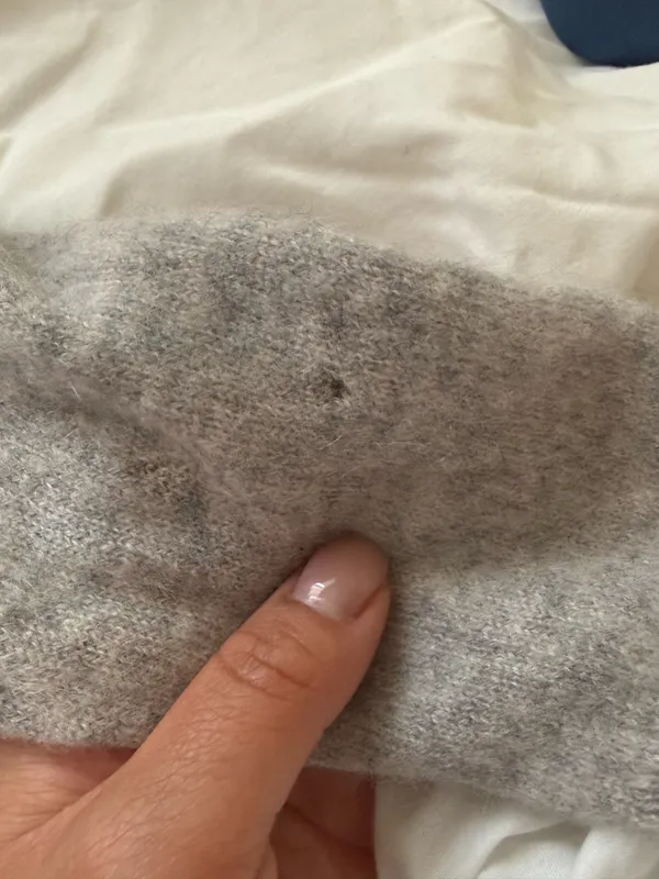 Nordstrom Light grey cashmere sweater - Image 5