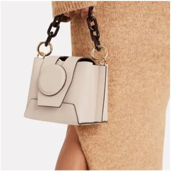 YUZEFI Leather Daria ShouldernBag in Blush - $545. - Image 12
