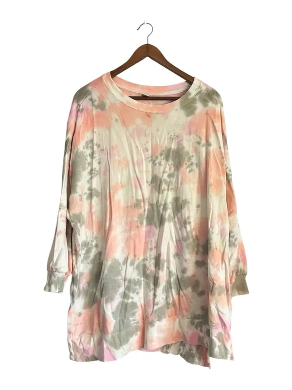 Old Navy Vintage Vibe Long-Sleeve Garment-Dyed French-Terry Tunic Sweatshirt - Image 4