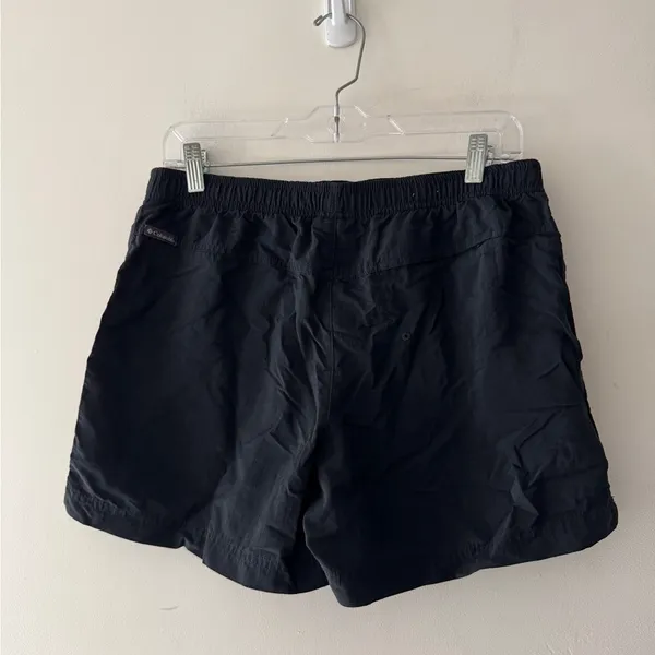 Columbia Sandy River Shorts Womens Black Lightweight‎ Elastic Waist Active - Image 2