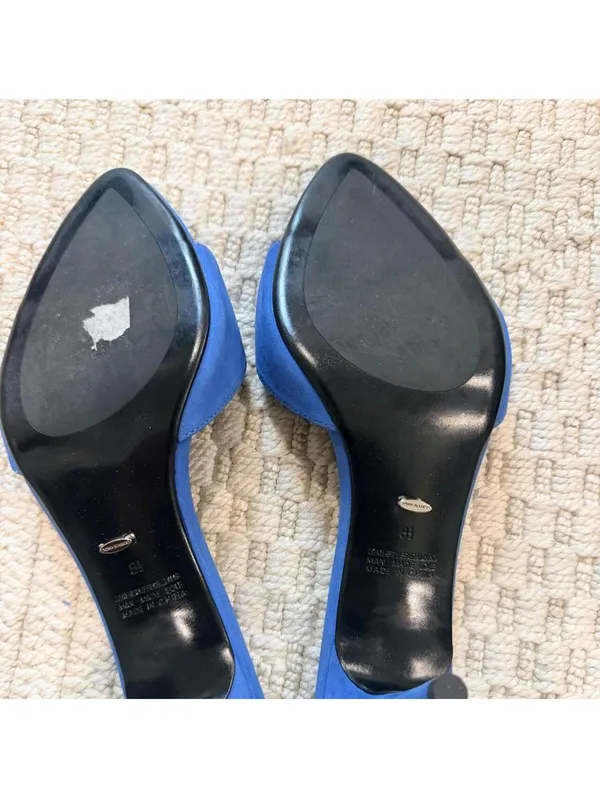 Tony Bianco Hallie Sandal in Lapis Nubuck - Image 6