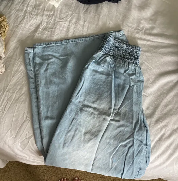Altar'd State Blue Flow Pants - Image 3