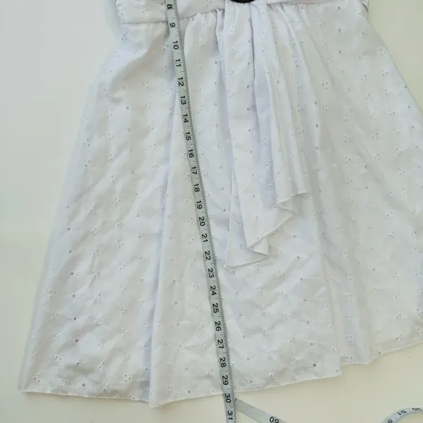 Crystal Doll White Eyelet Sundress DRESS 9‎ NWT - Image 5