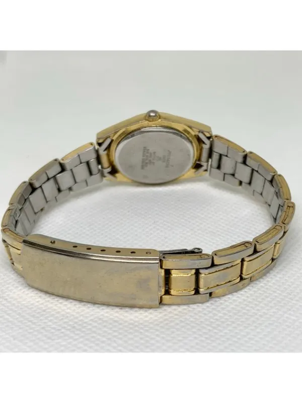 Vintage Jordache Ladies gold tone watch 25mm Quartz analog adjustable running - Image 4
