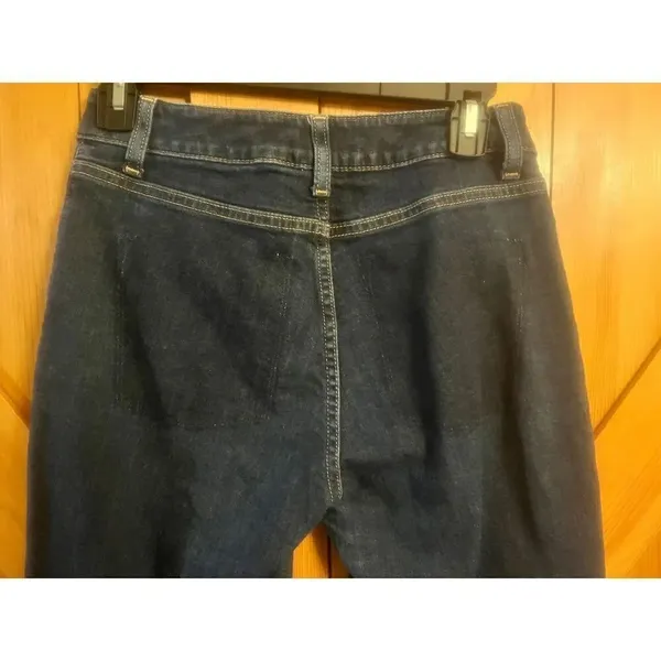 LL Bean Classic Fit Blue Jean Pants Size 6 Pet (3496) Read - Image 4