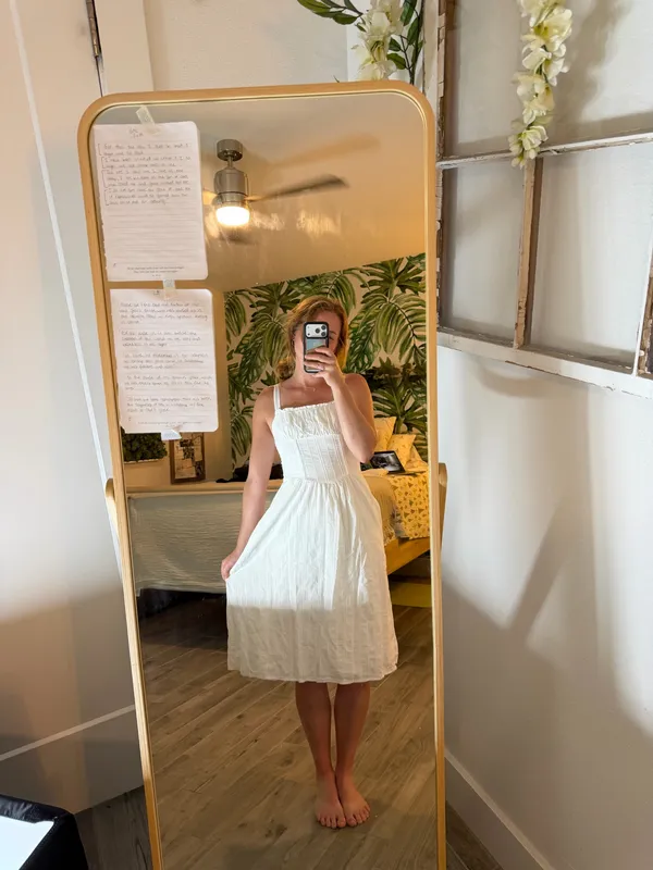 Wild Fable White midi summer dress - Image 6