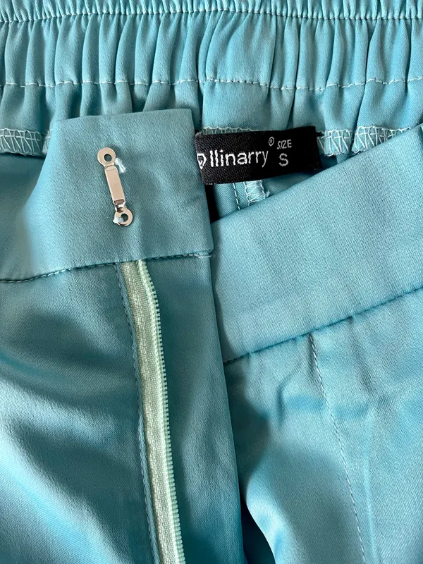 SheIn Blue Belted Shorts And Tank Set - Image 6