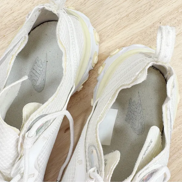 Nike React Element 55 Running Sneakers White Iridescent Women Size 10 CN0147-100 - Image 8