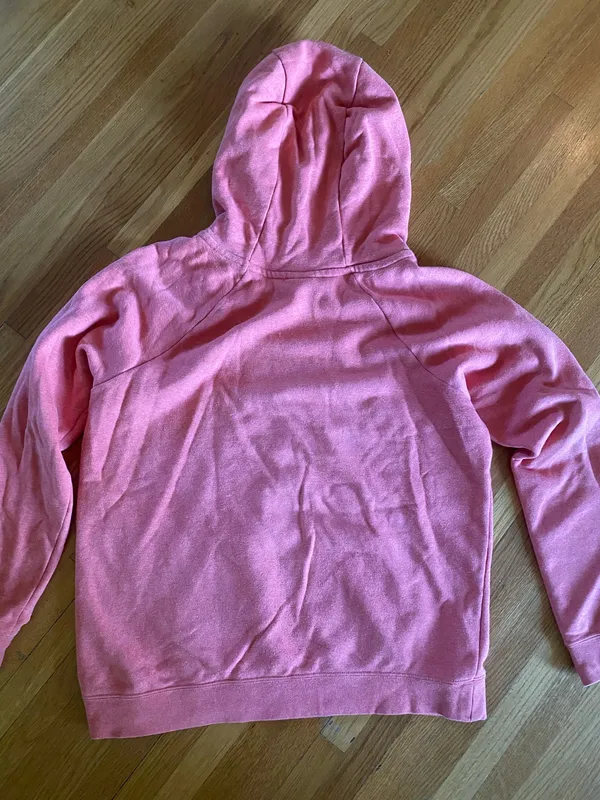 Pink/Orange Nike Hoodie - Image 2
