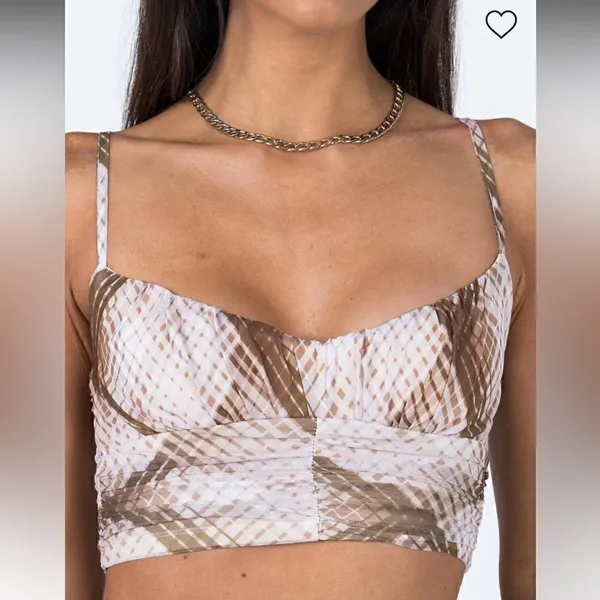 Princess Polly Coraline Top Brown - Image 5