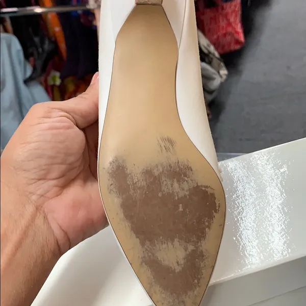 Size 7.5 Dyeables short heels (1 1/2”) - Image 4