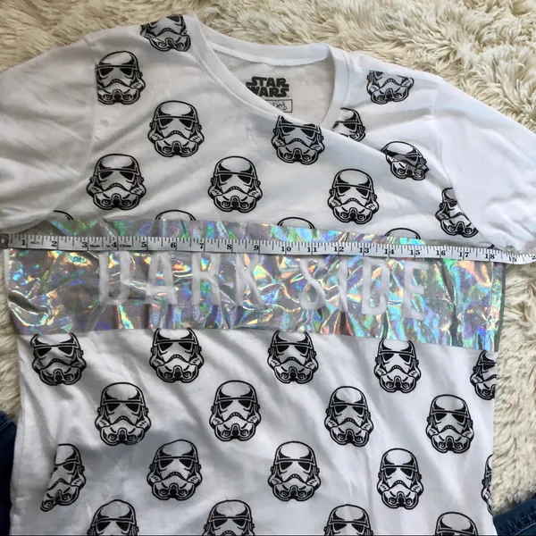 Star Wars Dark Side Darth Vader graphic shirt - Image 4