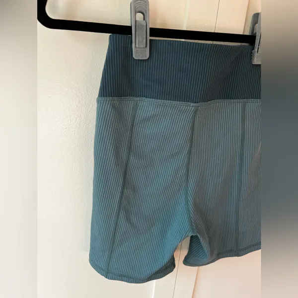 For Love And Lemons Revolve‎ Women’s Ribbed Dani Green Bike Shorts Size XS - Image 9